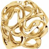 14K Yellow Freeform Ring - 556467500P photo